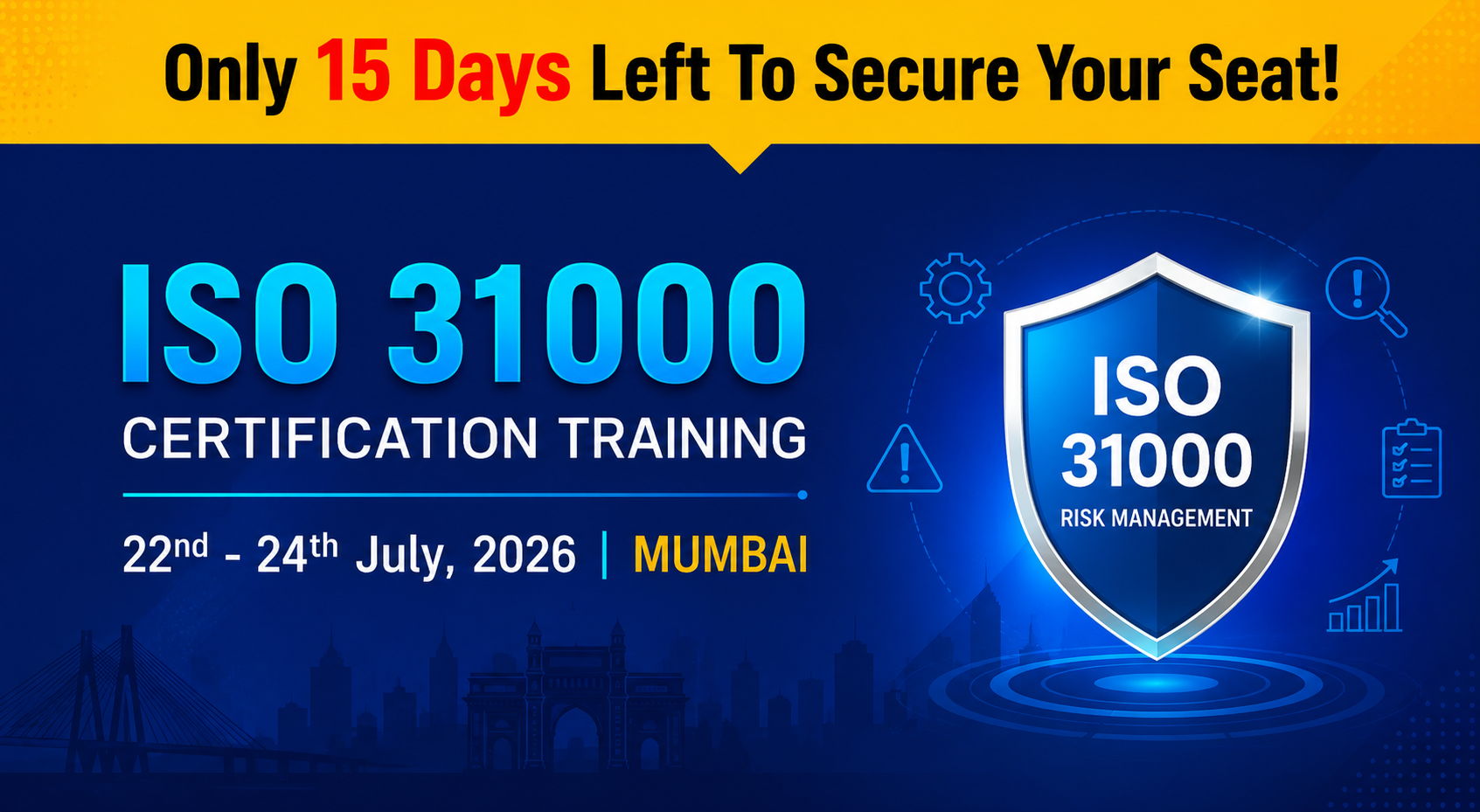 ISO 31000 Training Vinco consultancy. Mailer 3